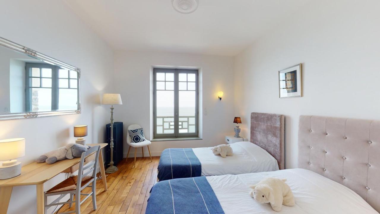 Les Roches Grises, Luxueuse Face Mer, 4etoiles, Et Jardin Panoramique, Societe La Clef Decamp Casa de férias