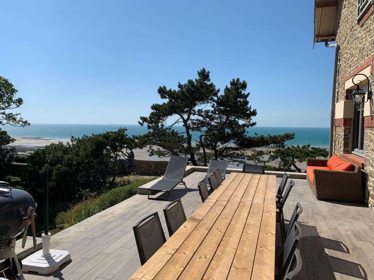 Hébergement de vacances Les Roches Grises, Luxueuse Face Mer, 4étoiles, Et Jardin Panoramique, Société La Clef Decamp Granville